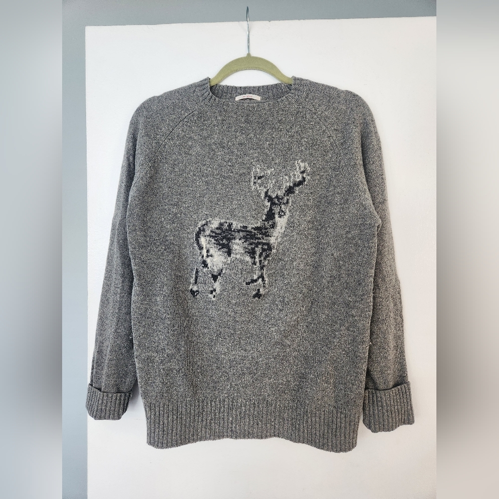 Gant American Sportswear Vintage "Oh Deer" Wool Sweater